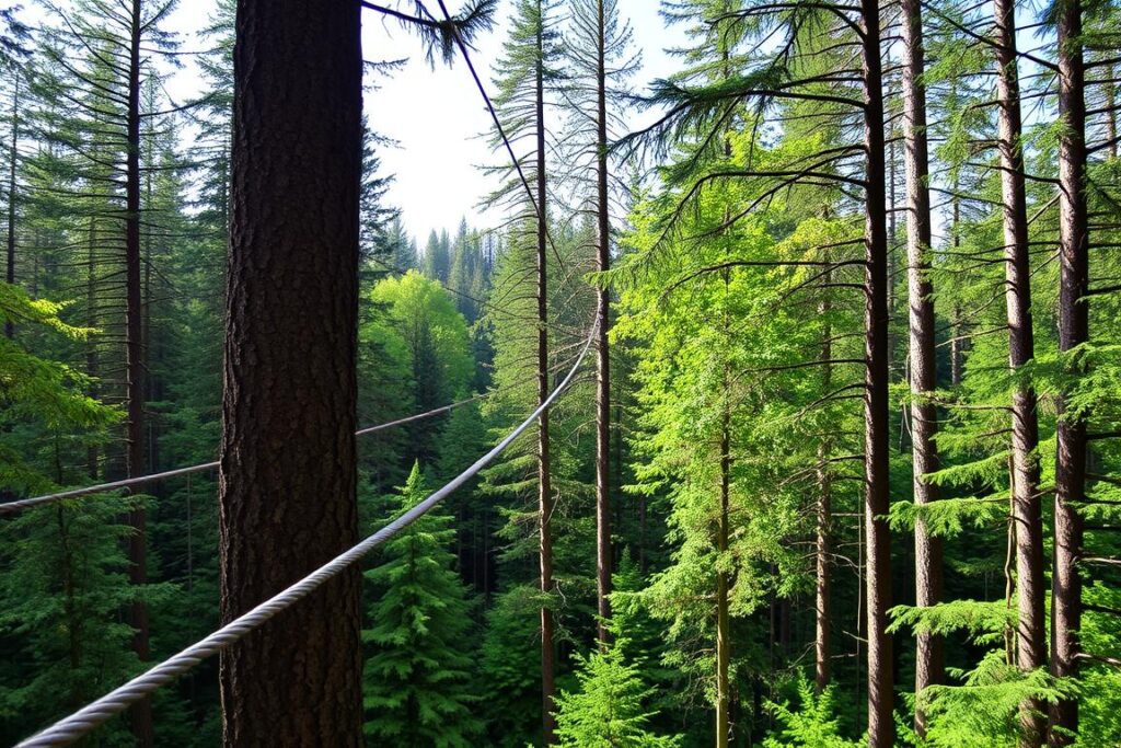 Bild vom Waldseilgarten Höllschlucht Bild vom Waldseilgarten Höllschlucht