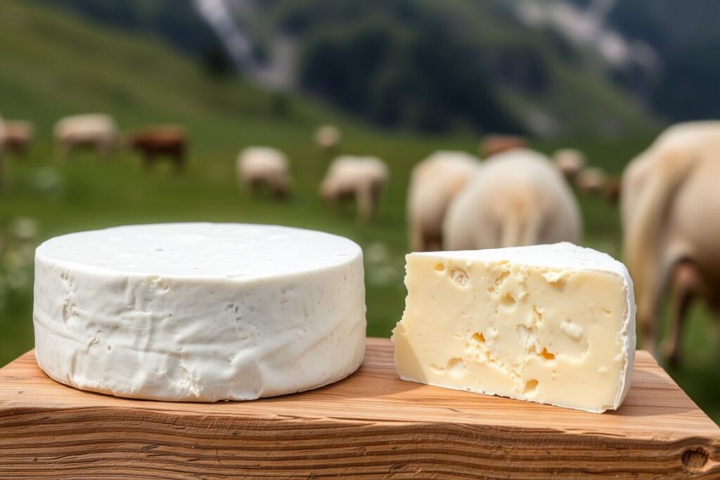 Ein Bild von Allgäuer Bergkäse auf einer Sennalp