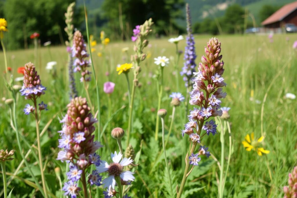 Ein Bild von Wildkräutern im Allgäu