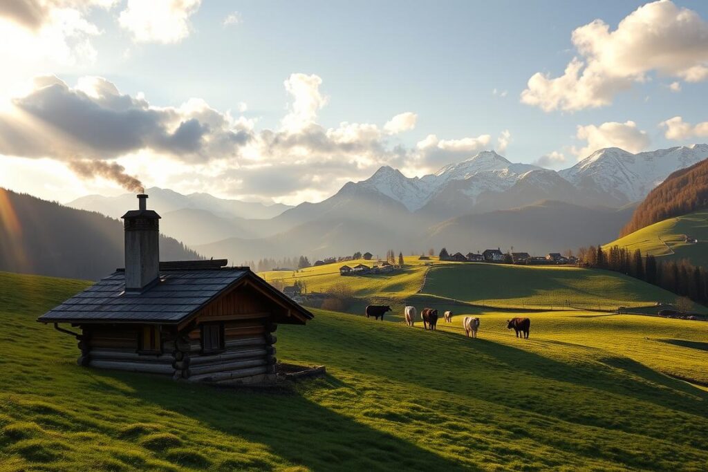 Sennereibrauch (Käseherstellung auf der Alp)
